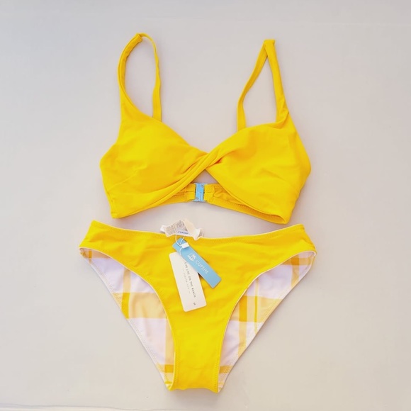 Cupshe Bikini Women Two Piece Vintage Swimsuit Small - Picture 2 of 8